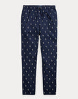 Pantalon de pyjama poney Ralph Lauren marine - Georgespaul