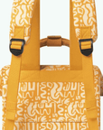 Petit sac à dos à motifs Cabaïa jaune - Georgespaul