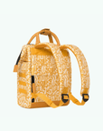 Petit sac à dos à motifs Cabaïa jaune - Georgespaul