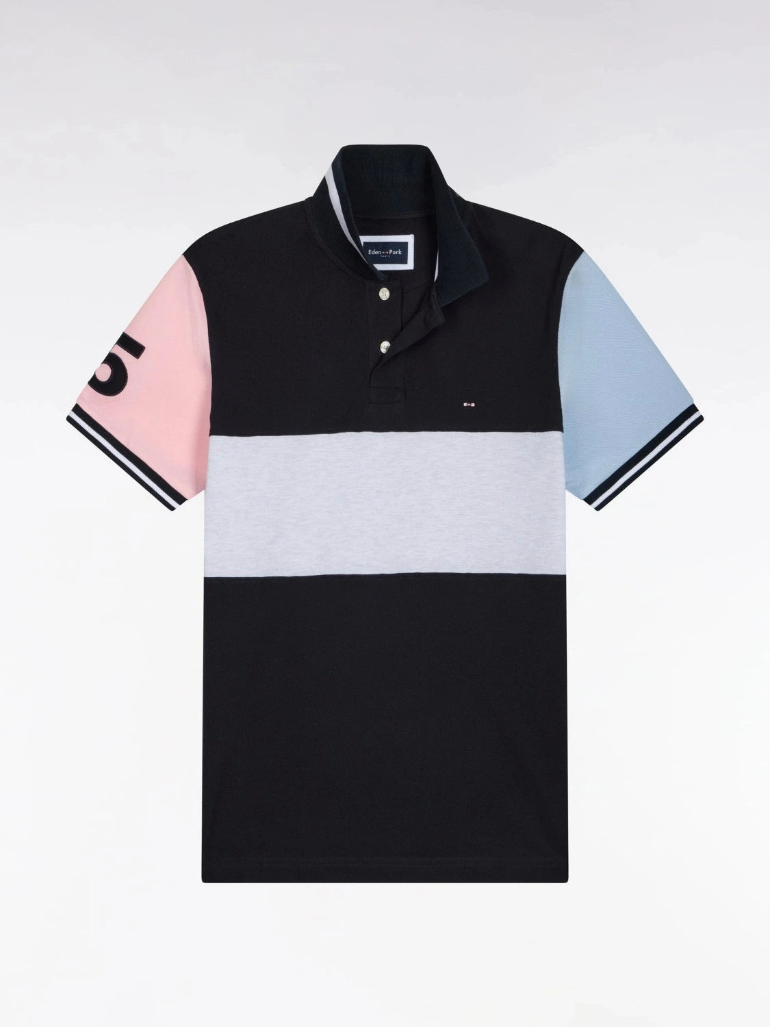Polo-Eden-Park-Marine-Homme-H26MAIPC0011BLF-Plat
