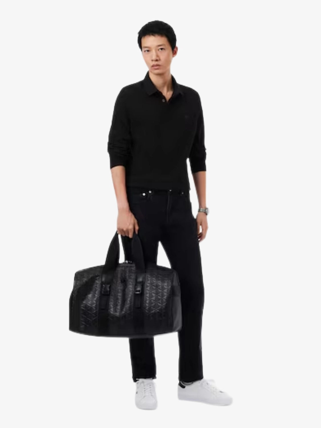 Polo-ML-Noir-Lacoste-PH2481-00-031-tenue