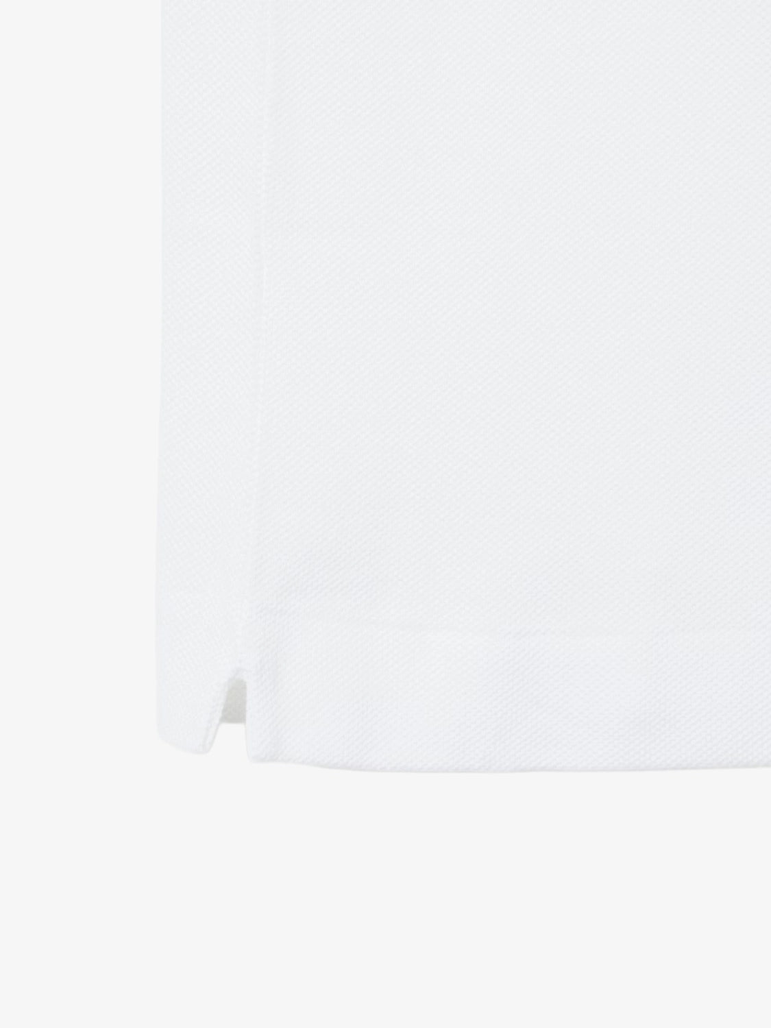 Polo-blanc-Lacoste-L1212-00-001-matiere