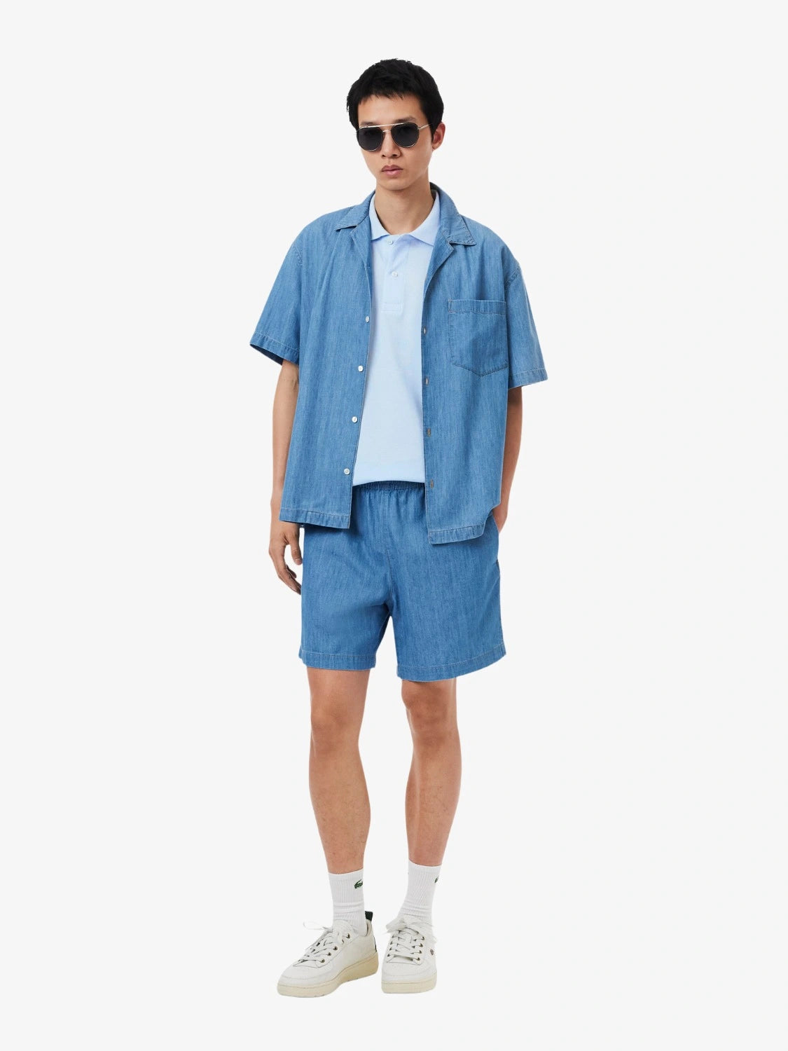 Polo-bleu-Lacoste-L1212-00-T01-tenue