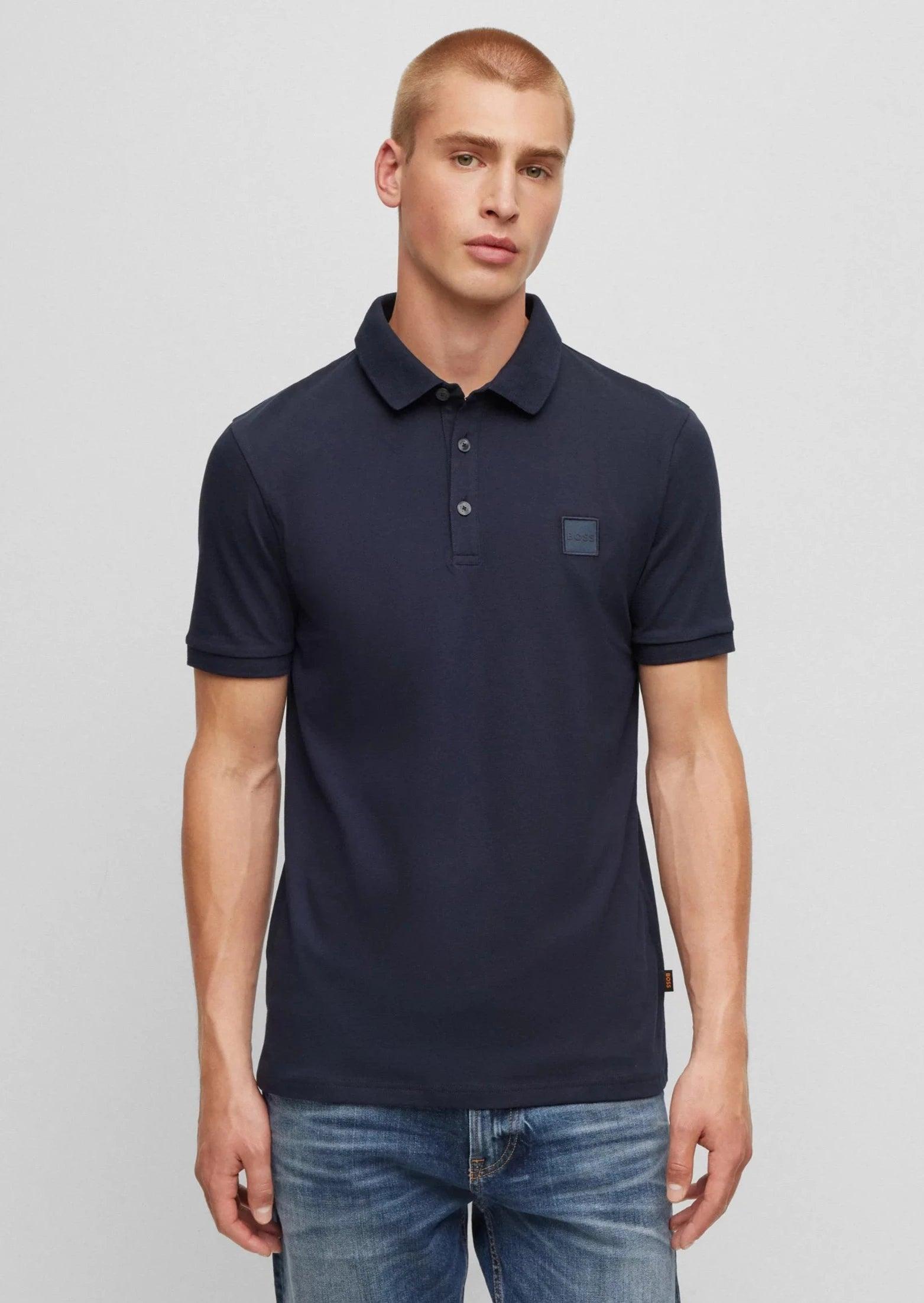 Polo BOSS marine - Georgespaul