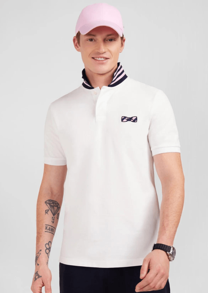 Polo Eden Park blanc - Georgespaul