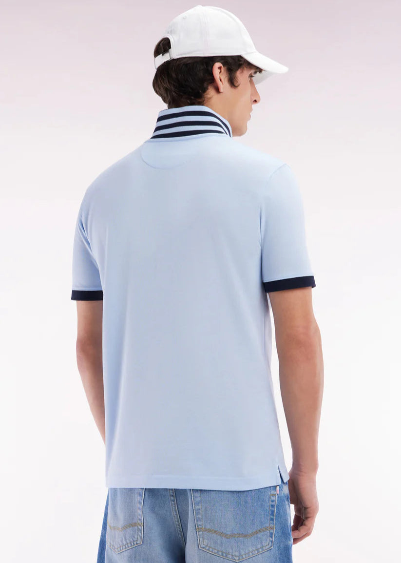 Polo Eden Park bleu pour homme | Georgespaul      