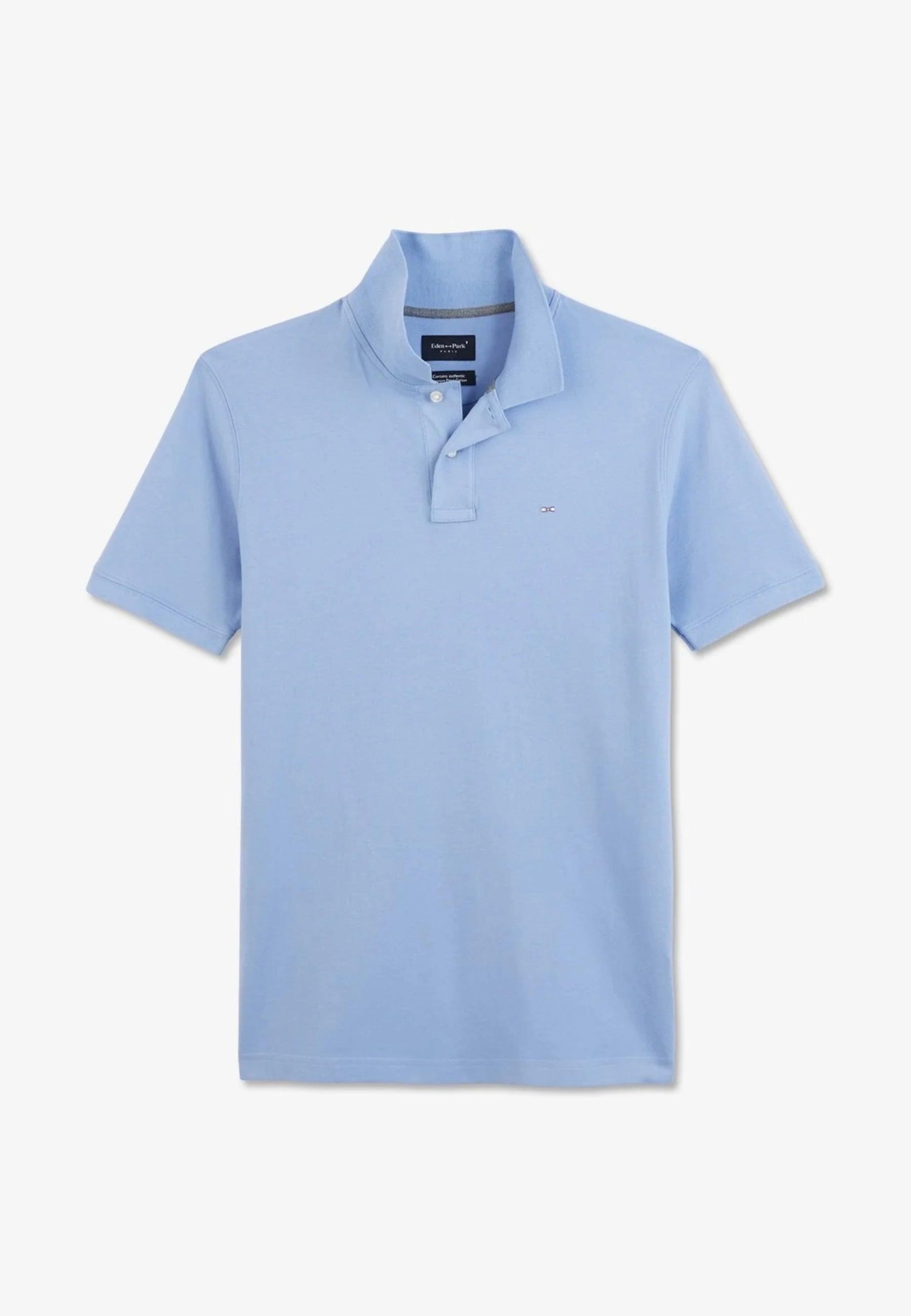 Polo Eden Park bleu - Georgespaul