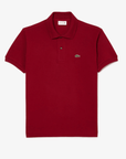 Polo L.12.12 Lacoste bordeaux - Georgespaul