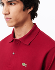 Polo L.12.12 Lacoste bordeaux - Georgespaul