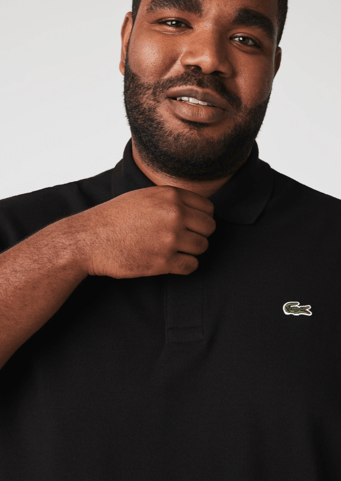 Polo L.12.12 Lacoste noir - Georgespaul