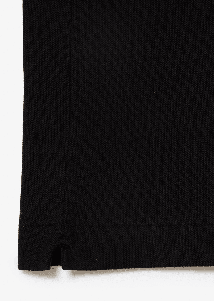 Polo L.12.12 Lacoste noir - Georgespaul