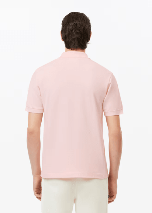 Polo L.12.12 Lacoste rose clair - Georgespaul