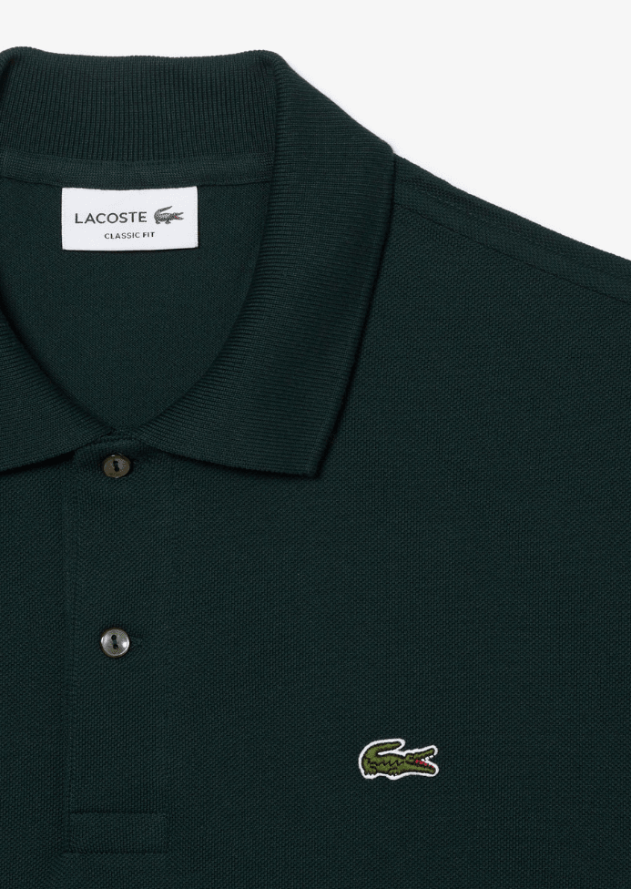 Polo L.12.12 Lacoste vert - Georgespaul