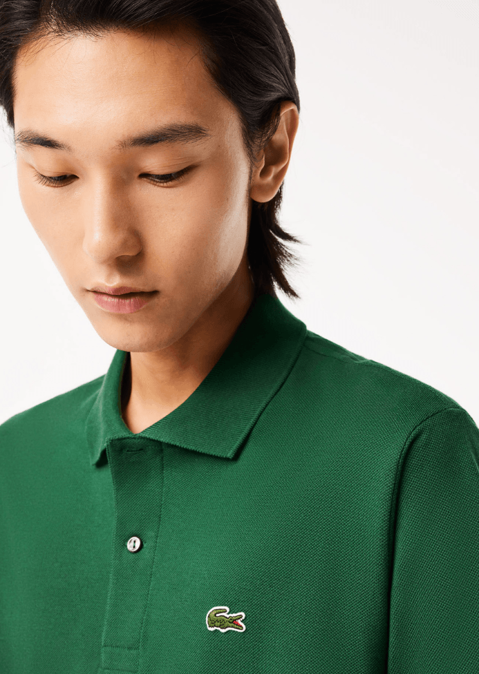 Polo L.12.12 Lacoste vert foncé - Georgespaul