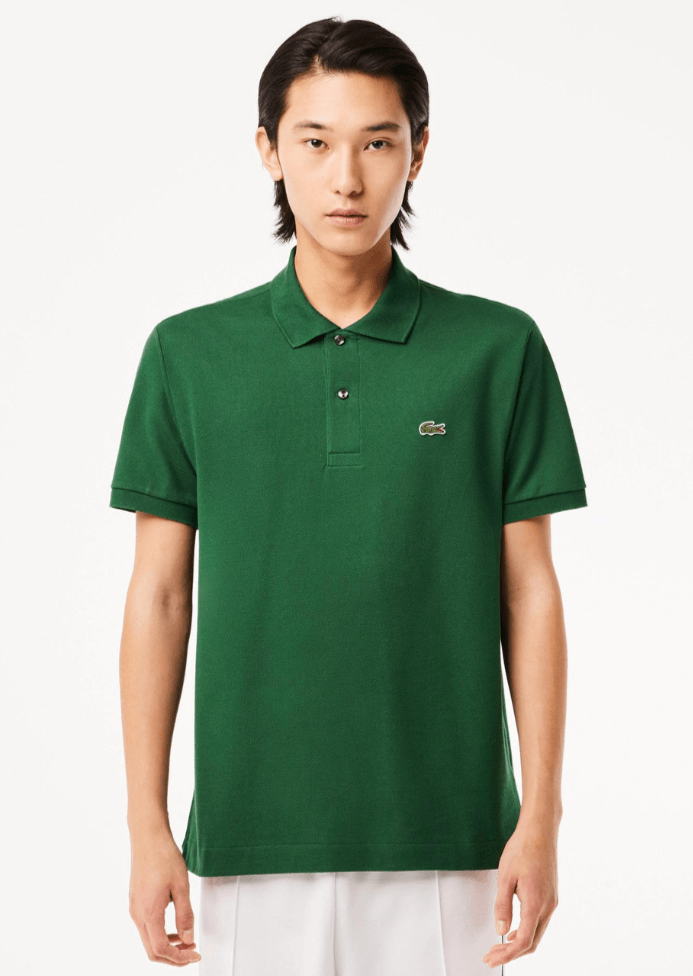 Polo L.12.12 Lacoste vert foncé - Georgespaul