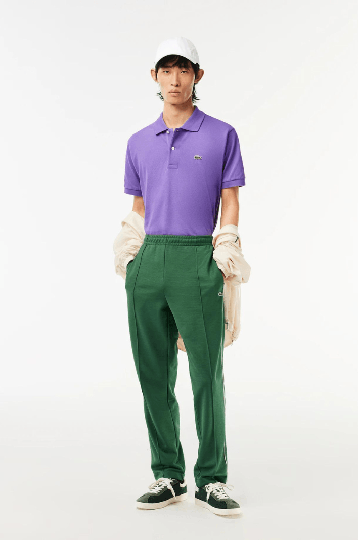 Polo L.12.12 Lacoste violet - Georgespaul