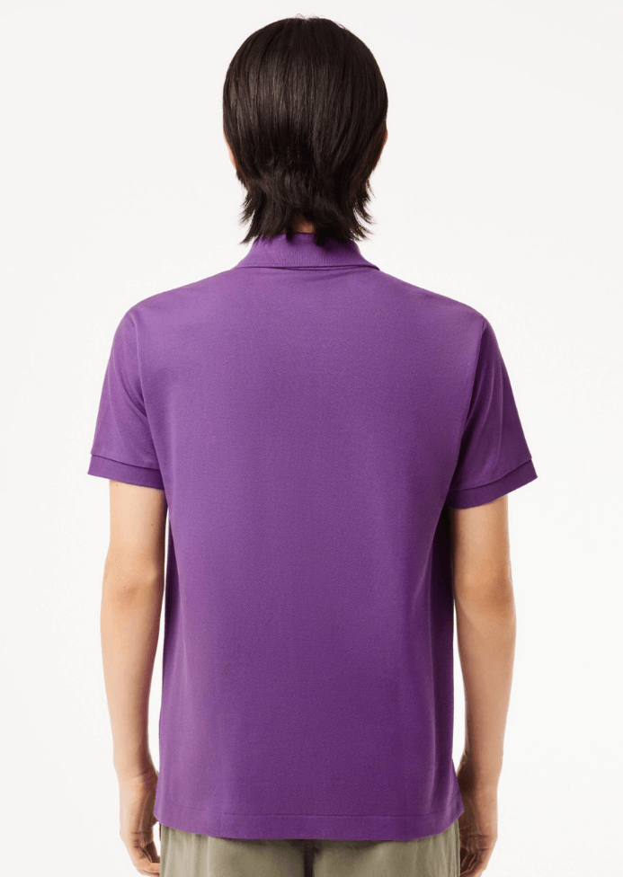 Polo L.12.12 Lacoste violet - Georgespaul