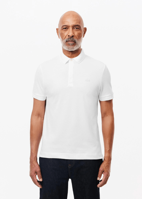 Polo Paris Lacoste blanc - Georgespaul