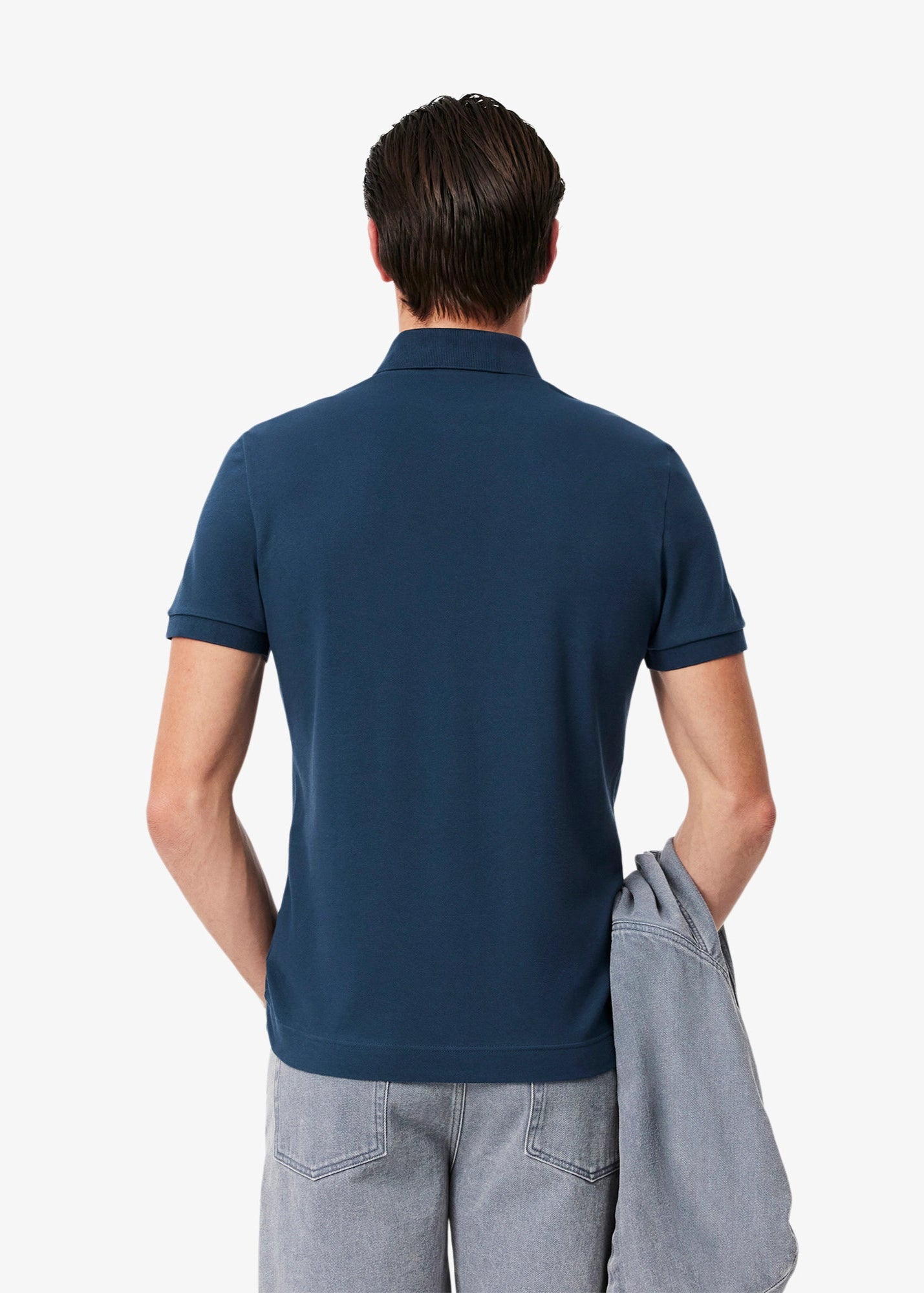 Polo Paris Lacoste bleu pour homme | Georgespaul   