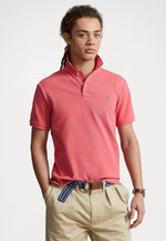 Charger l&#39;image dans la galerie, Polo Ralph Lauren ajusté rouge en coton piqué pour homme I Georgespaul
