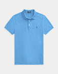 Polo Ralph Lauren cintré bleu en coton piqué pour homme | Georgespaul