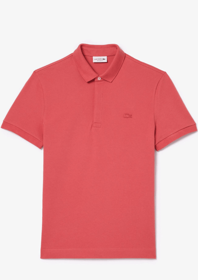 Polo Paris Lacoste rouge - Georgespaul