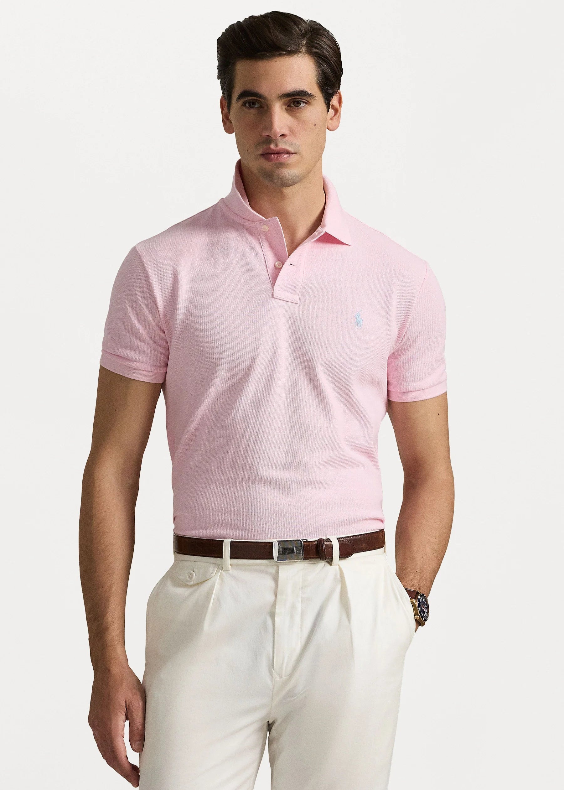 Polo Ralph Lauren rose pour homme | Georgespaul