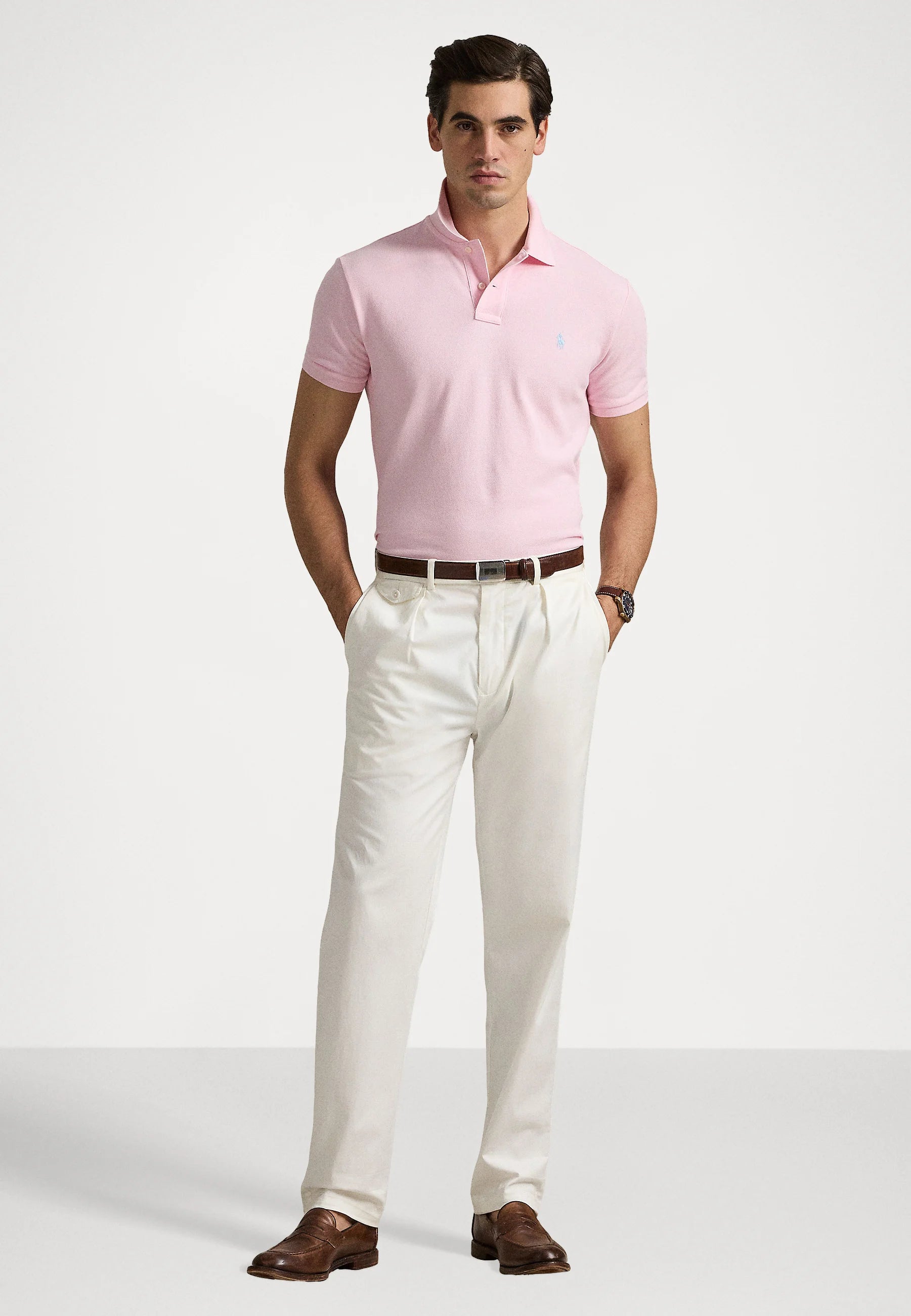 Polo Ralph Lauren rose pour homme | Georgespaul