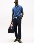 Polo Tommy Hilfiger bleu pour homme | Georgespaul 