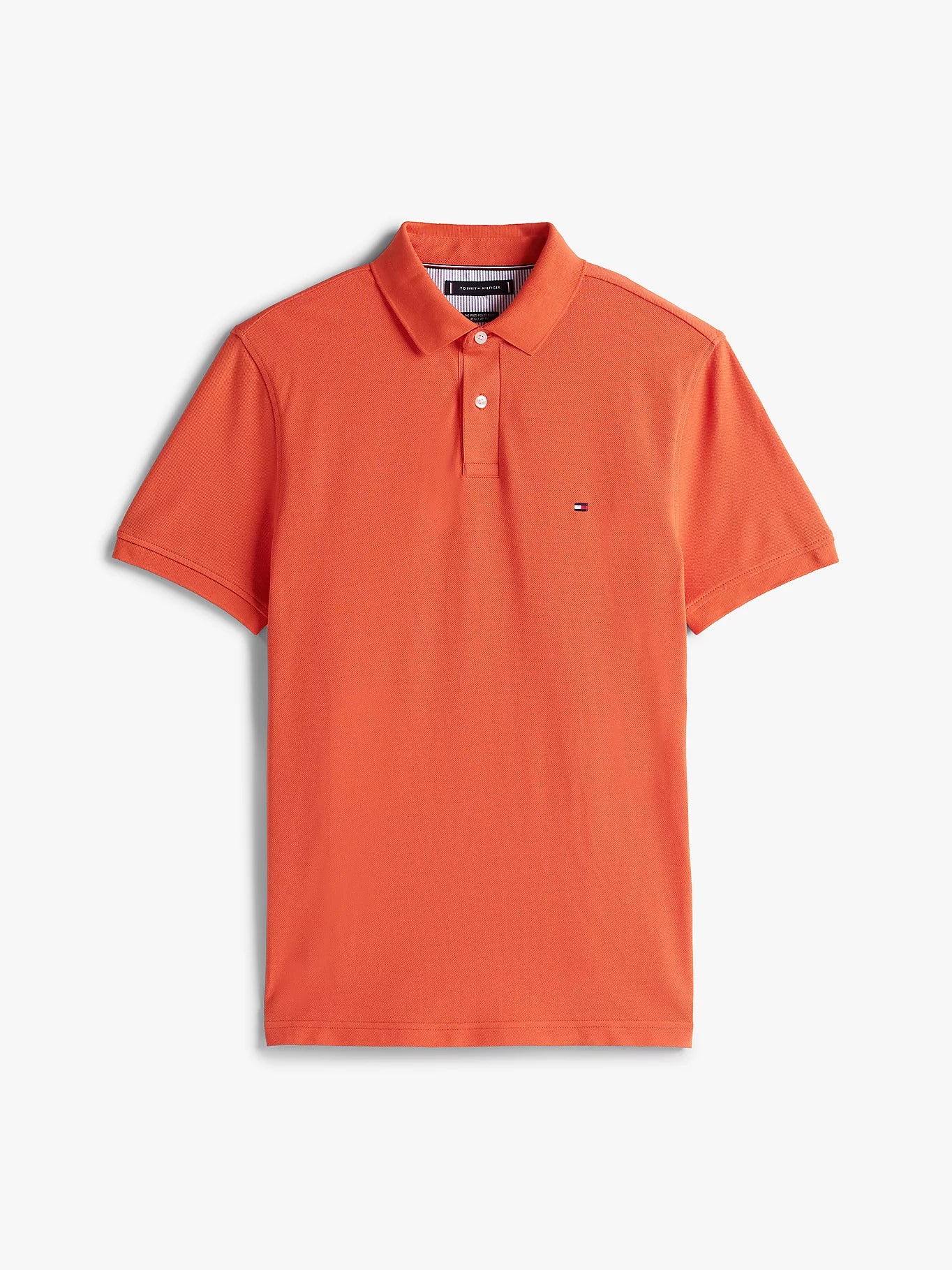 Polo Tommy Hilfiger orange pour homme | Georgespaul