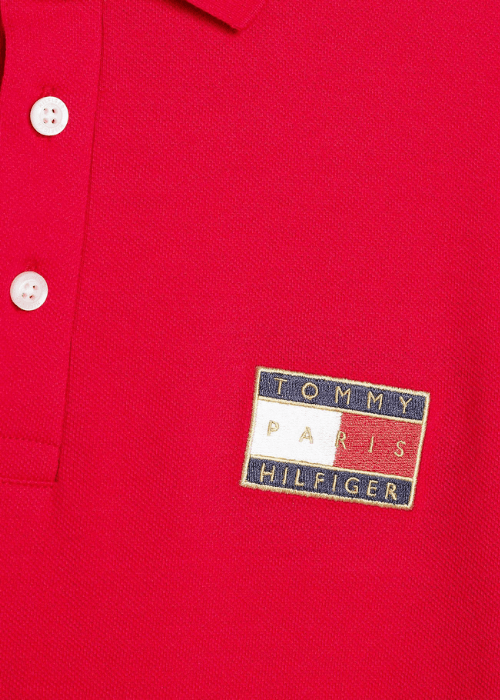 Polo Tommy Hilfiger rouge - Georgespaul