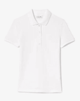 Polo femme Lacoste blanc - Georgespaul