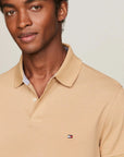 Polo homme Tommy Hilfiger beige | Georgespaul
