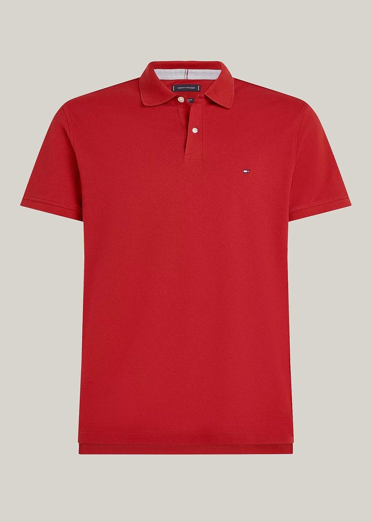 Polo Tommy Hilfiger rouge - Georgespaul