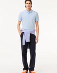 Polo Paris Lacoste bleu clair - Georgespaul