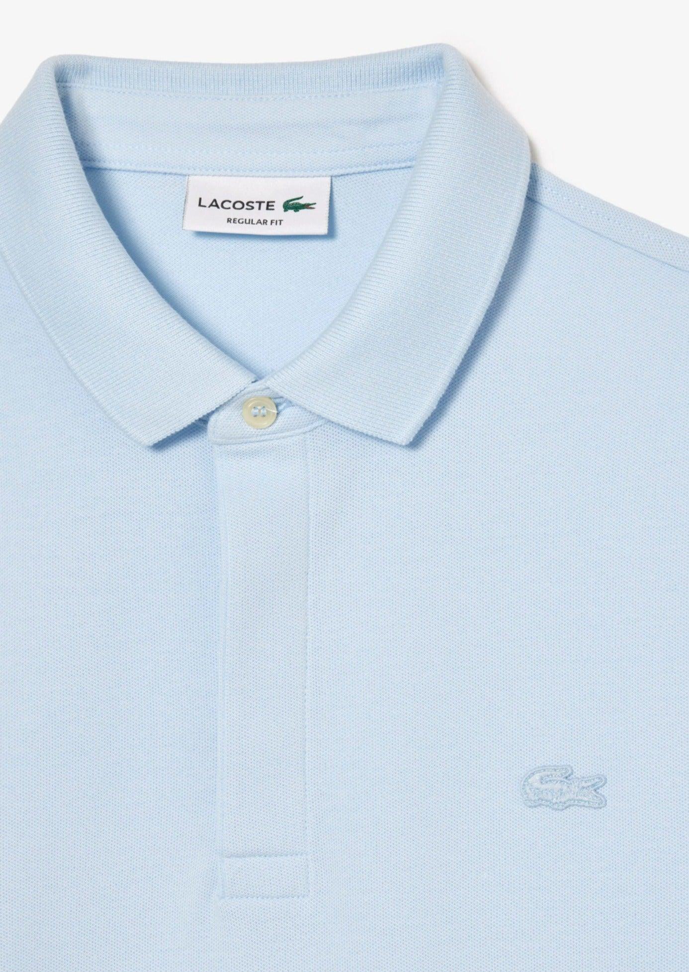 Polo Paris Lacoste bleu clair - Georgespaul