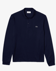 Polo manches longues Lacoste marine - Georgespaul