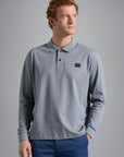 Polo manches longues Paul & Shark gris - Georgespaul