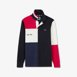 Charger l&#39;image dans la galerie, Polo manches longues homme FFR Eden Park marine | Georgespaul
