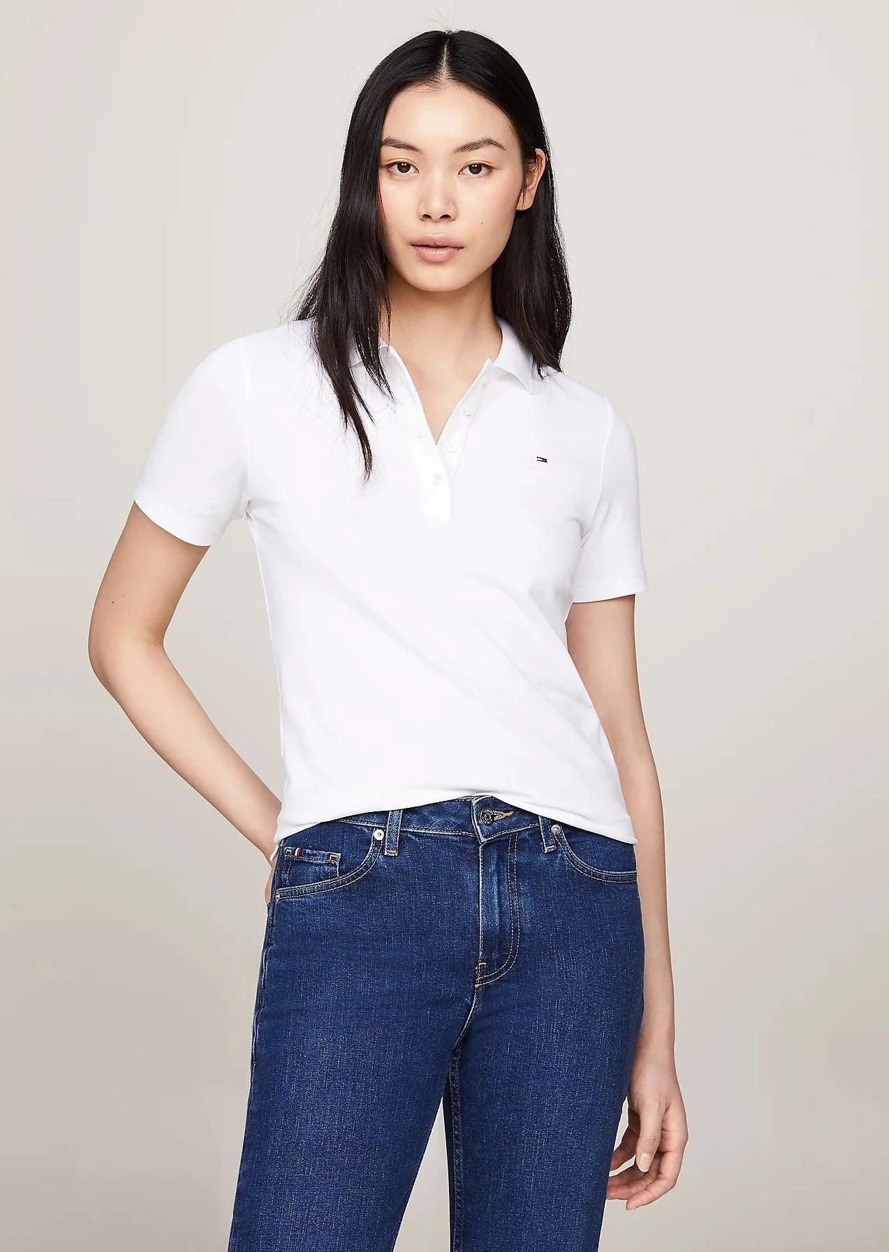 Polo Tommy Hilfiger blanc - Georgespaul