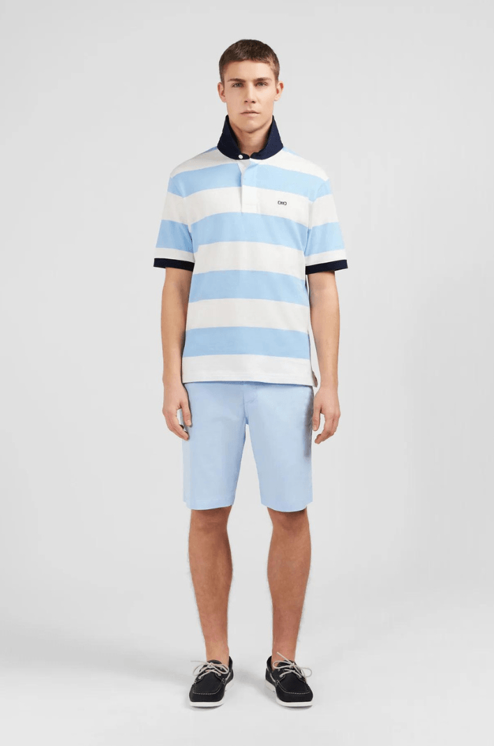 Polo Eden Park bleu - Georgespaul