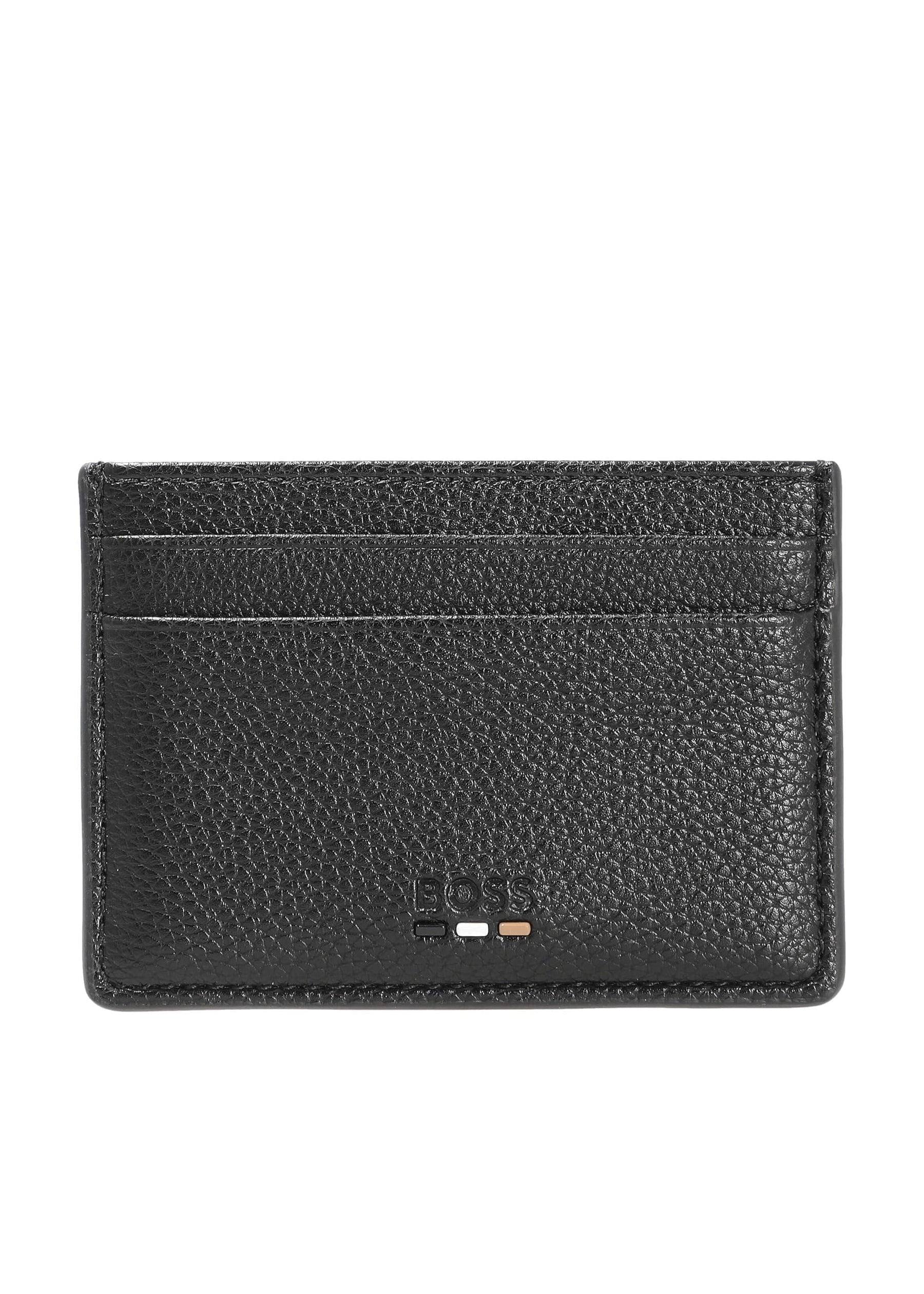 Porte-cartes BOSS noir pour homme | Georgespaul