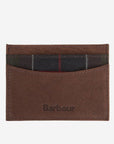 Portefeuille Barbour marron en cuir - Georgespaul