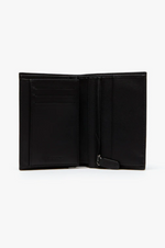 Laden Sie das Bild in den Galerie-Viewer, Portefeuille vertical homme Lacoste noir en cuir | Georgespaul
