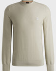 Pull BOSS beige en cachemire pour homme | Georgespaul