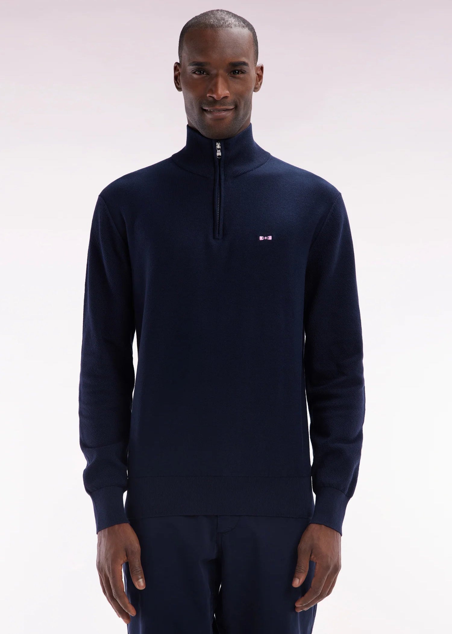 Pull camionneur Eden Park marine pour homme | Georgespaul 