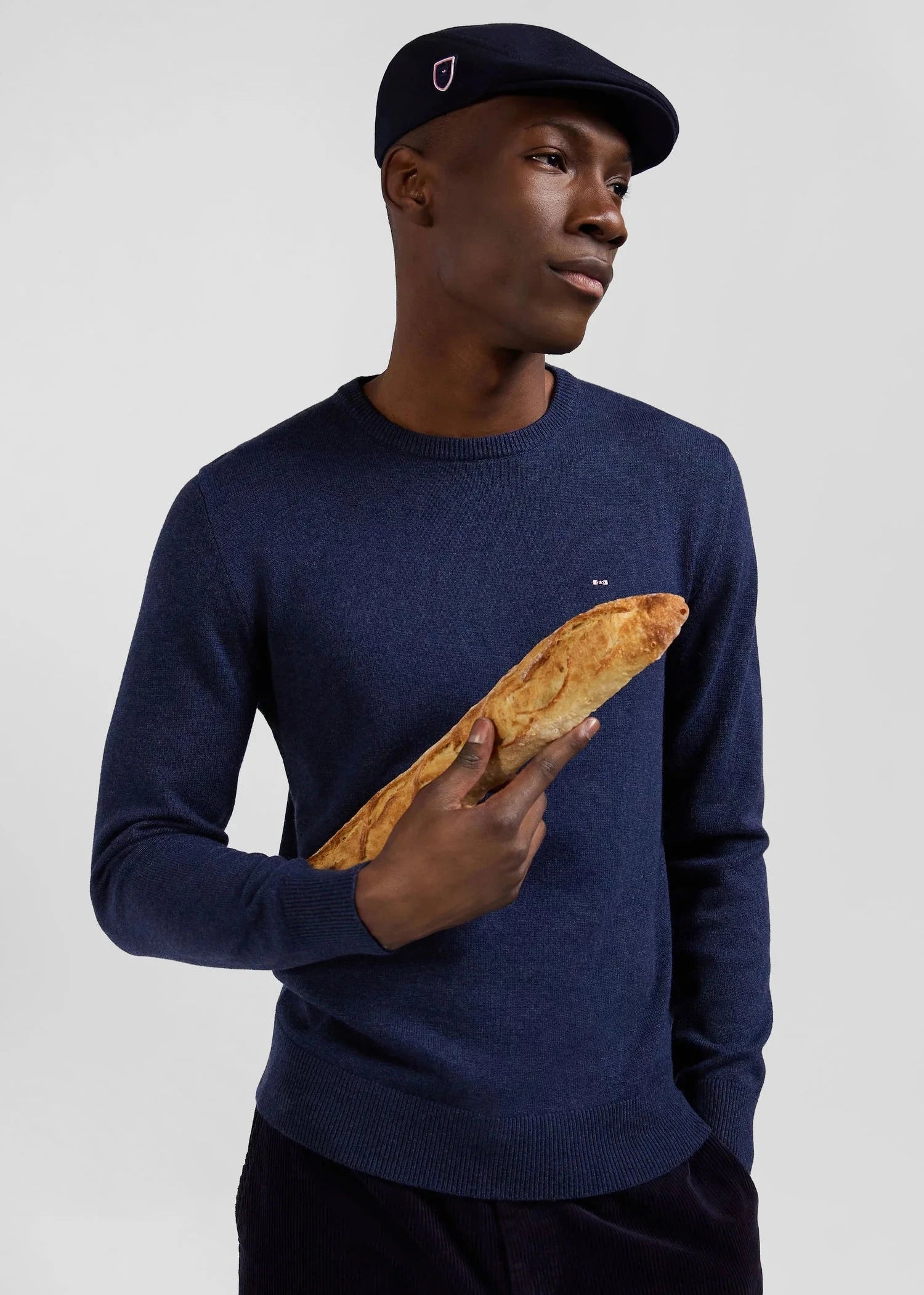 Pull Eden Park bleu homme | Georgespaul          