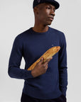 Pull Eden Park bleu homme | Georgespaul          