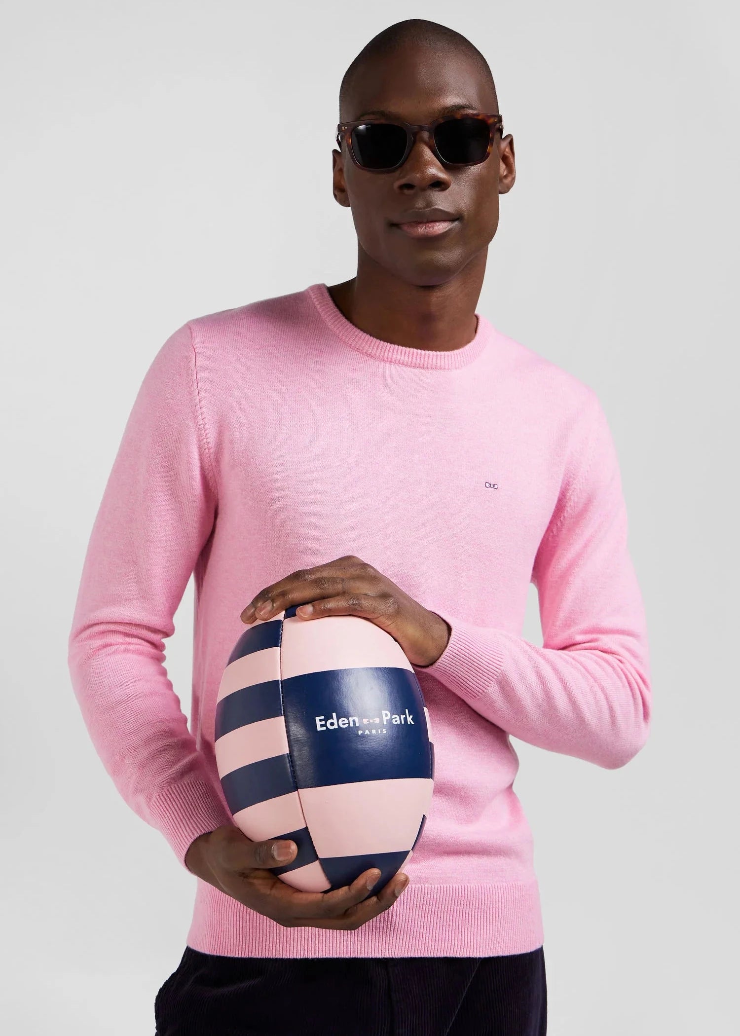 Pull Eden Park rose homme | Georgespaul            