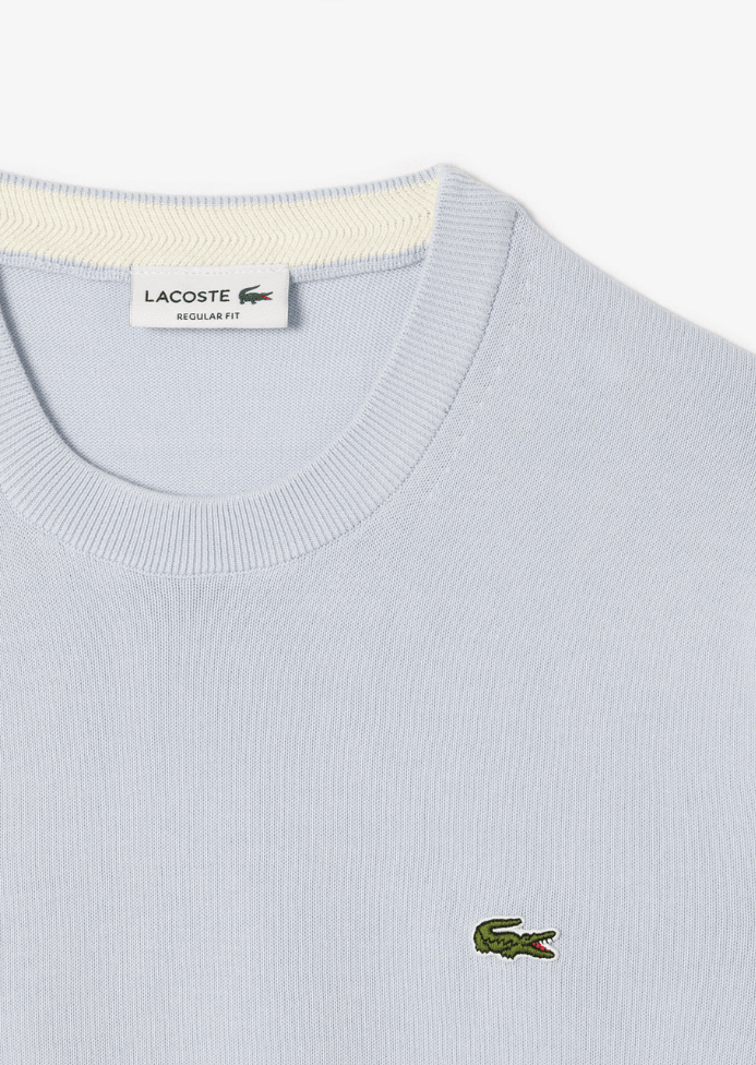 Pull Lacoste bleu - Georgespaul